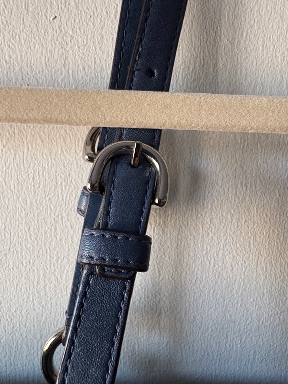 Authentic Coach Signature Canvas Tote in Navy and Gray - Picture 6 of 11